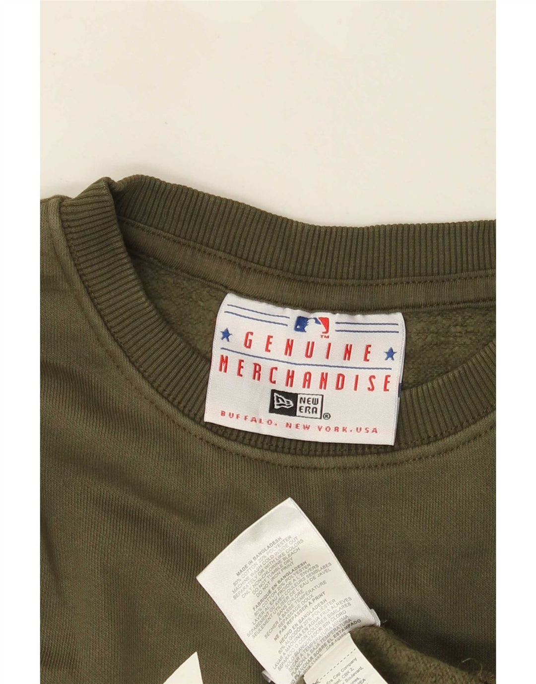 Ægte Merchandise Herre New York Yankees Sweatshirt Jumper Medium Khaki