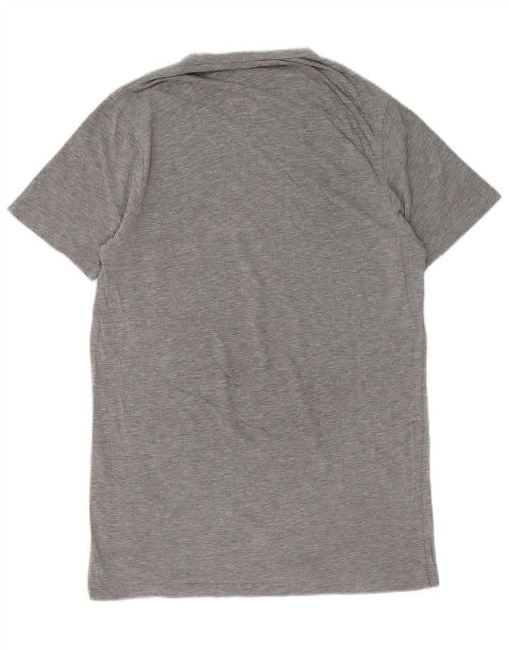 Jack & Jones Herre T-Shirt Top Stor Grå Flecked Bomuld
