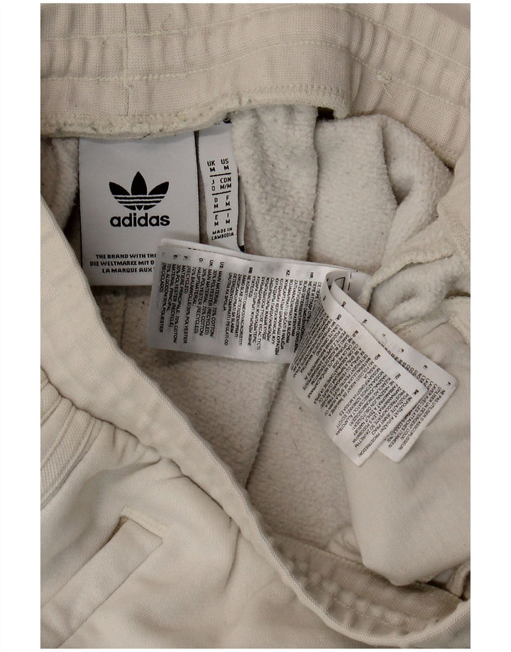 ADIDAS Træningsdragt til mænd Joggers Medium Off White Bomuld
