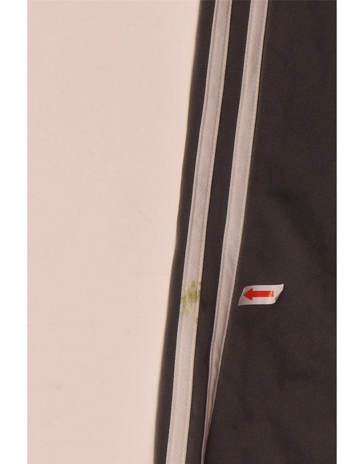 Adidas Drenge Træningsdragt Bukser Joggers 11-12 År Grå Polyester