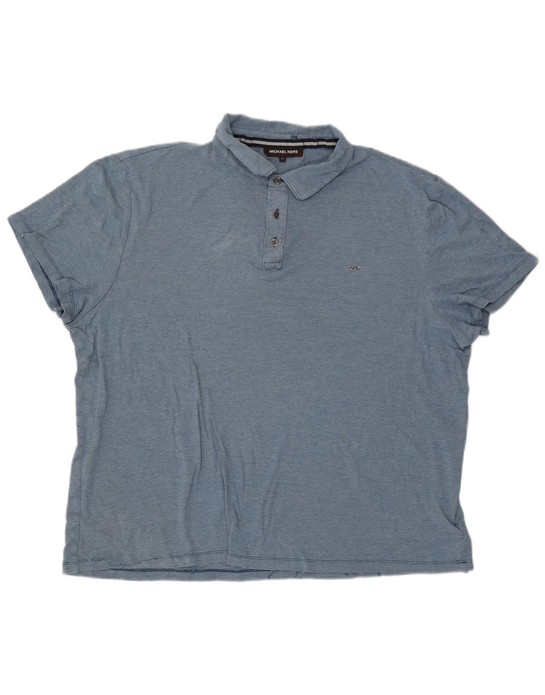 Michael Kors herre poloshirt 2XL blå bomuld