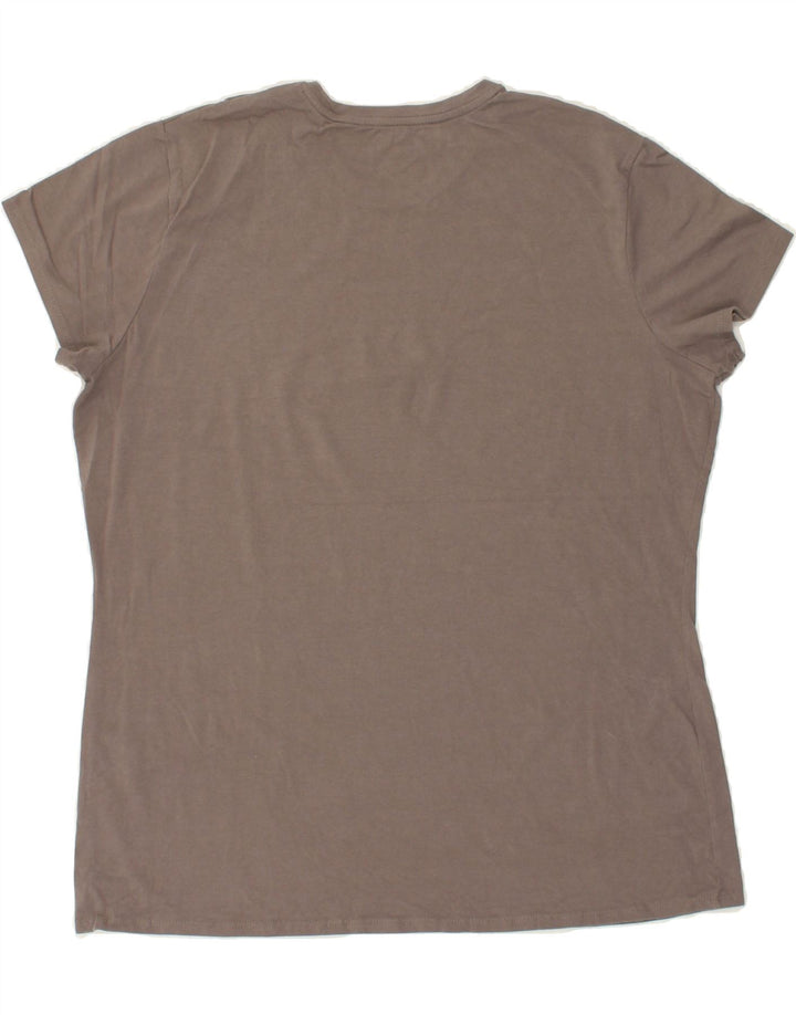 MOSSIMO Womens T-Shirt Top UK 20 2XL Grey Cotton Vintage Mossimo and Second-Hand Mossimo from Messina Hembry 