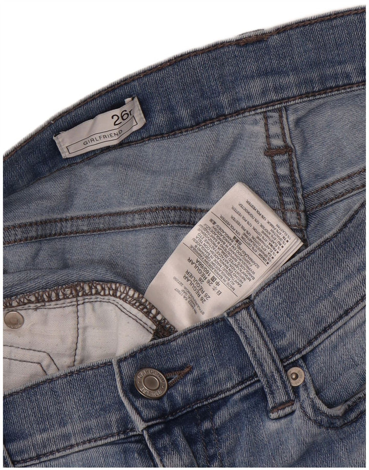 Gap Womens Girlfriend Slim Jeans W26 L29 Blå Bomuld