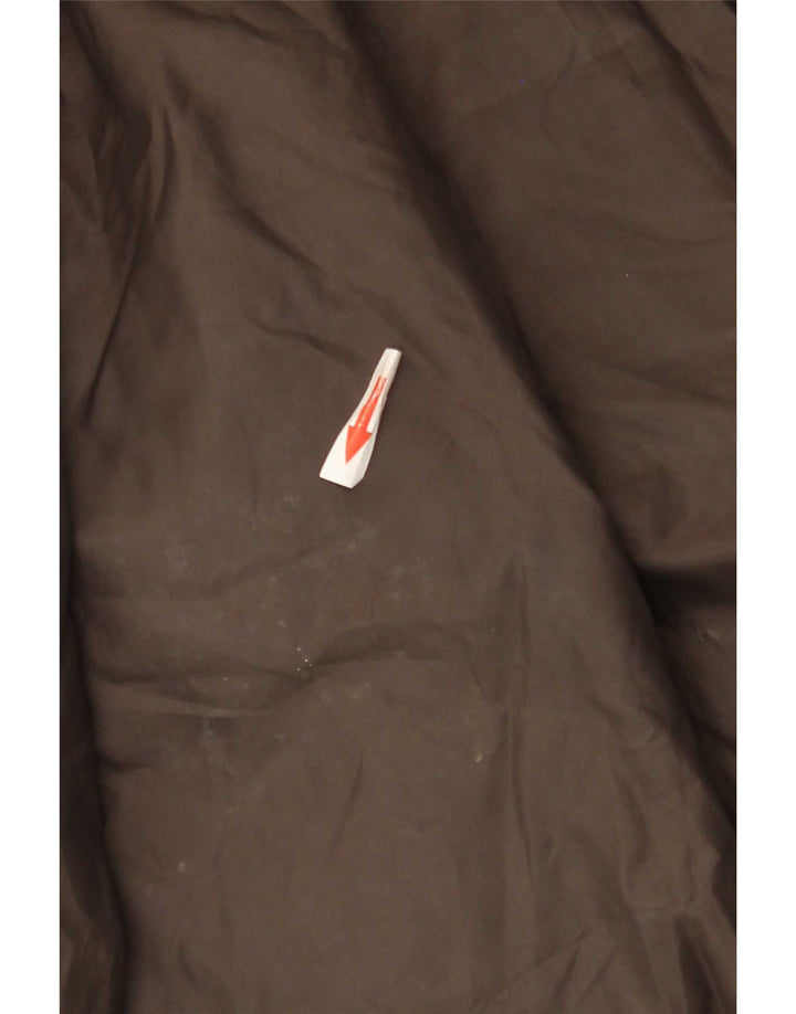 Marithe Francois Girbaud Dame Polstret Frakke UK 10 Small Brown Polyester