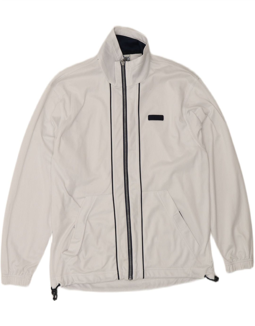 ASICS Herre Loose Fit træningsdragt Topjakke XS Hvid Polyester
