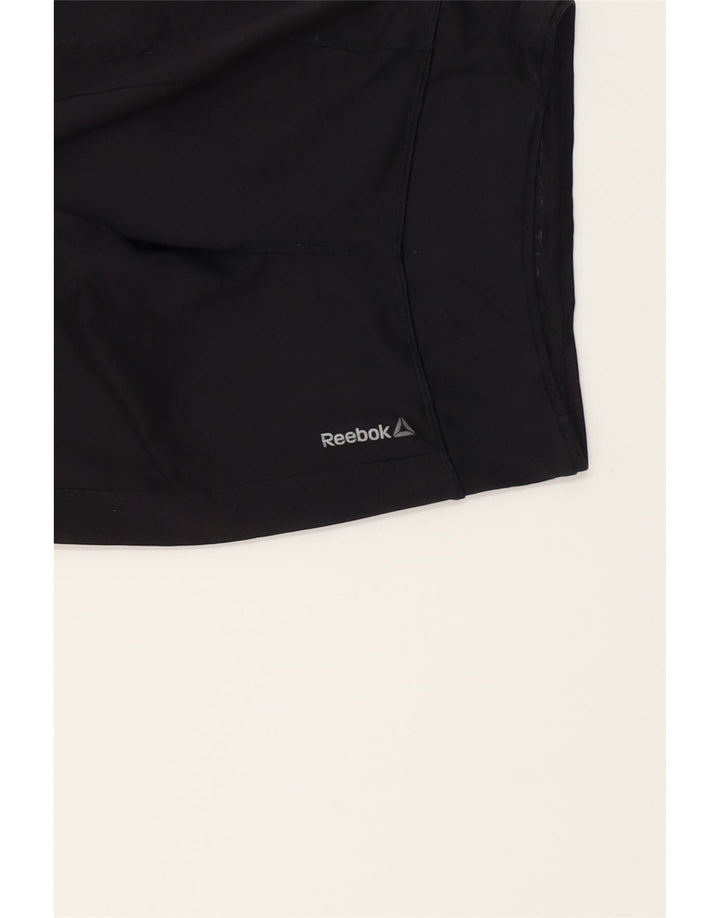 REEBOK Womens Leggings UK 4 XS  Black Polyester Vintage Reebok and Second-Hand Reebok from Messina Hembry 