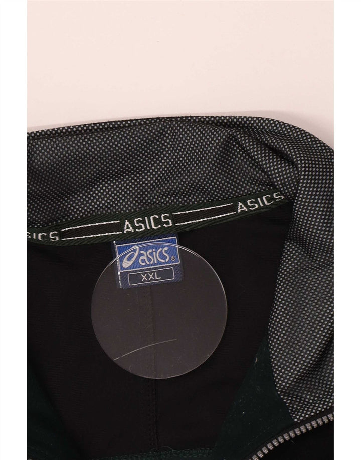 Asics Træningsdragt til mænd Top jakke 2XL Grøn Colourblock