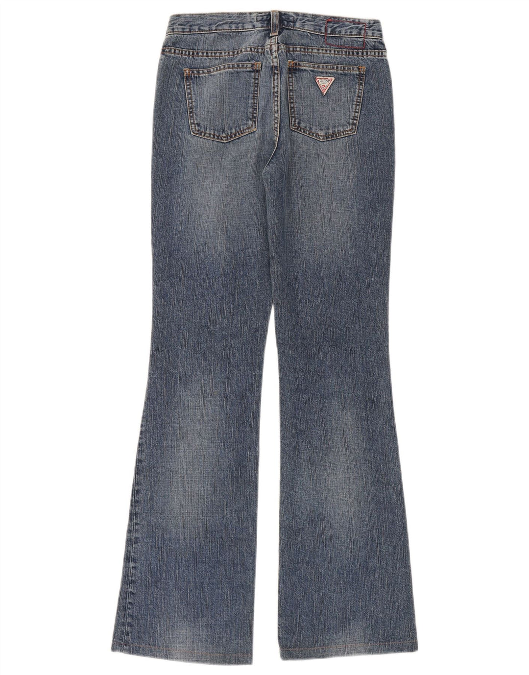 Guess Dame Flared Jeans W26 L32 Blå Bomuld