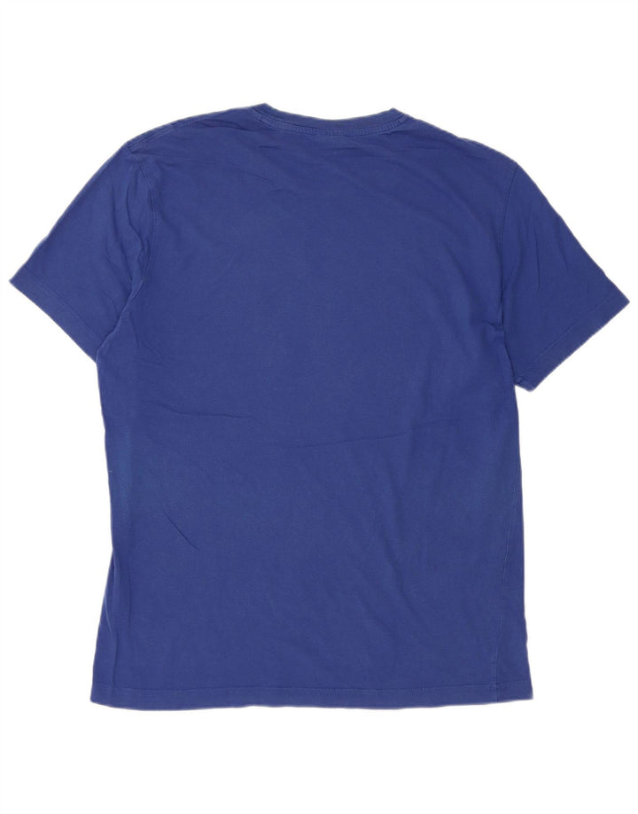 Champion Herre grafisk T-shirt Top Medium Blue Bomuld