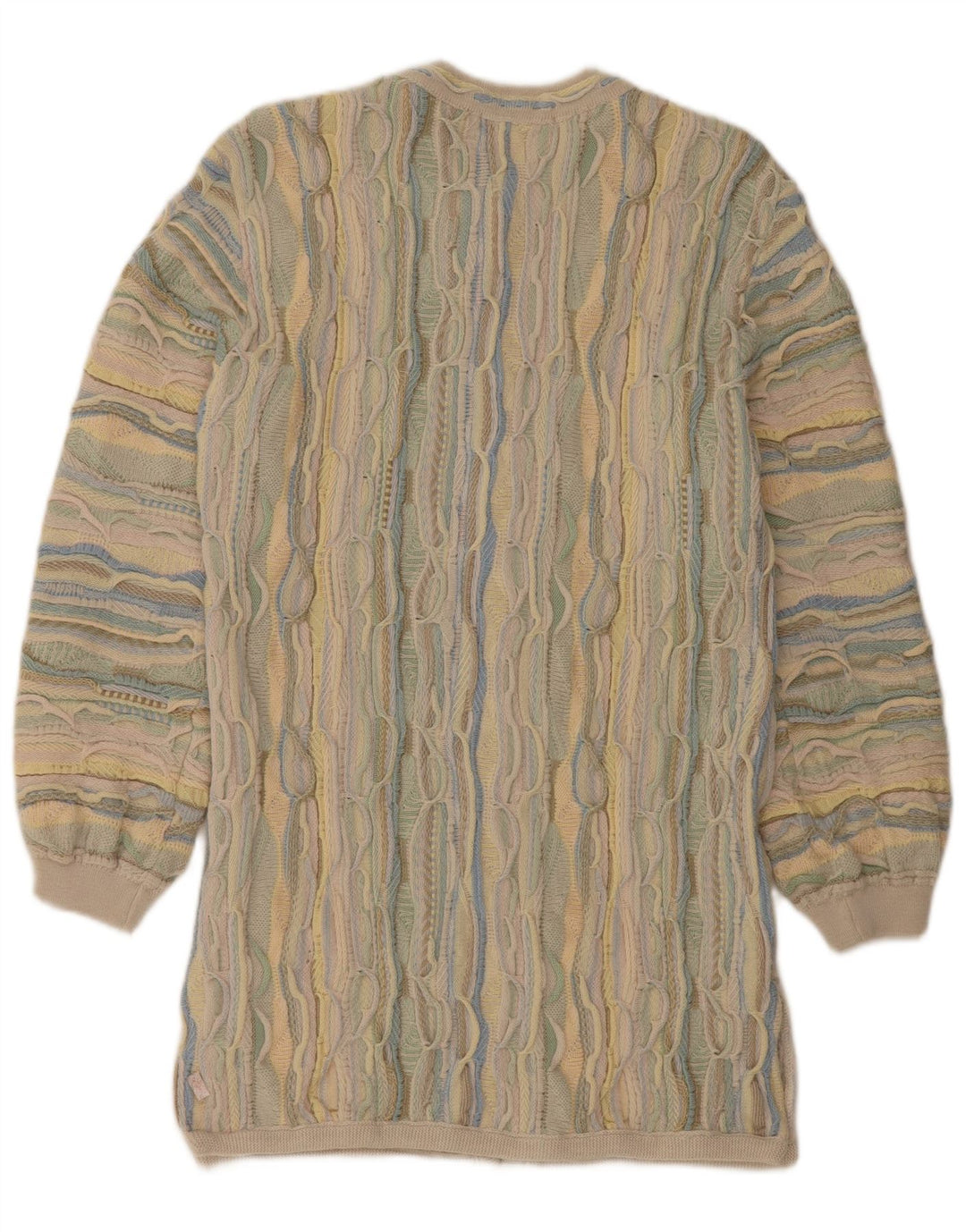 EMAROO AUSTRALIA Dame Cardigan Sweater UK 14 Stor Flerfarvet