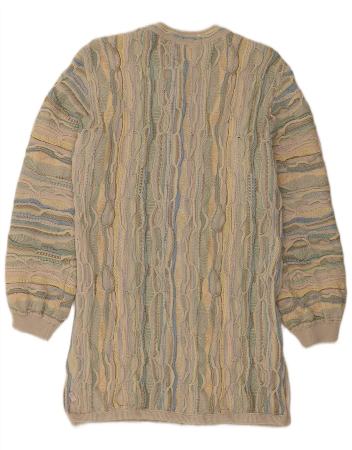 EMAROO AUSTRALIA Dame Cardigan Sweater UK 14 Stor Flerfarvet