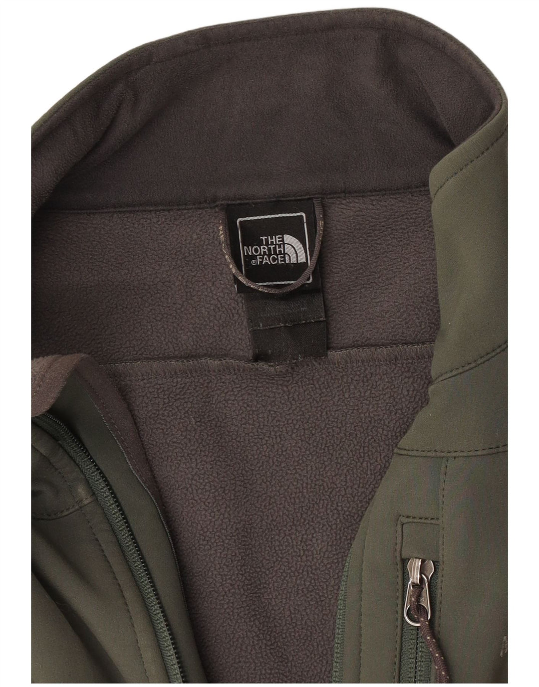 The North Face Herre Windbreaker Jacket UK 36 Small Khaki Polyester