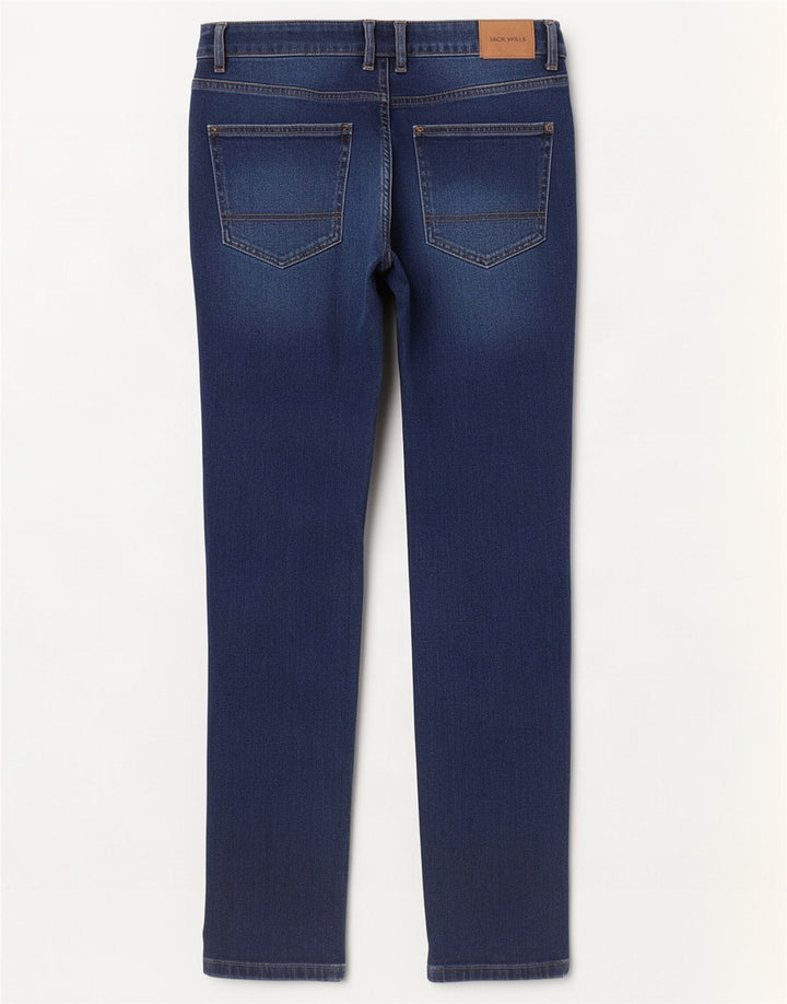 Jack Wills Herre Slim Jeans W32 L30 Blå Bomuld
