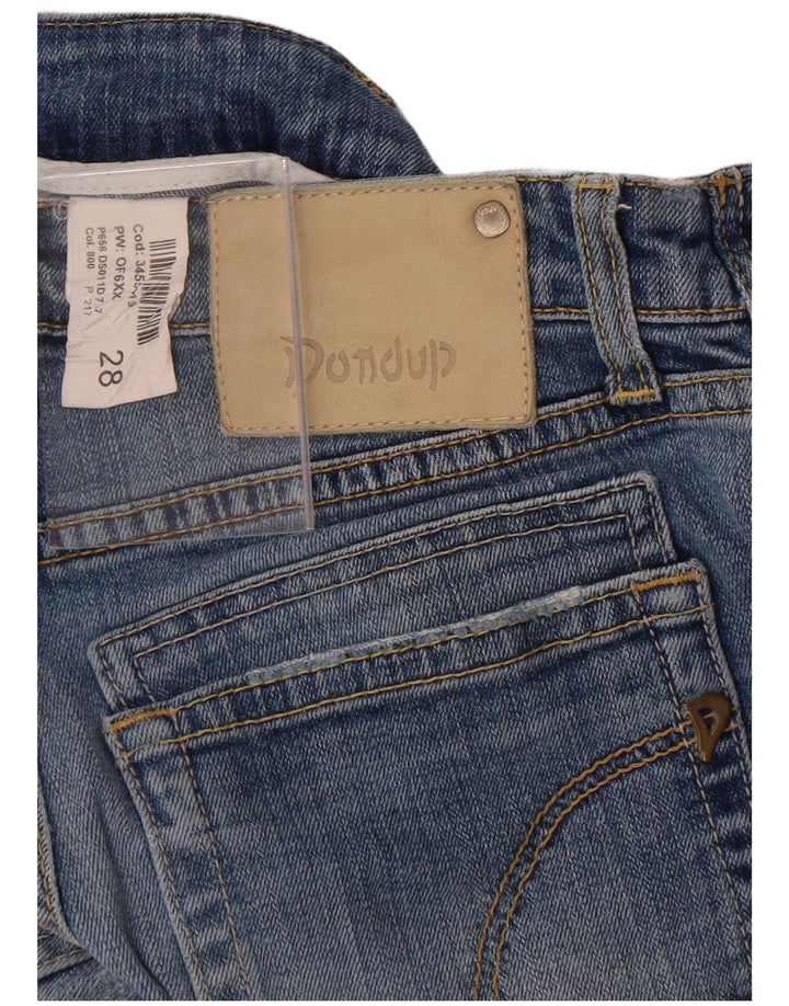 Dondup Dame Skinny Jeans W28 L31 Blå Bomuld