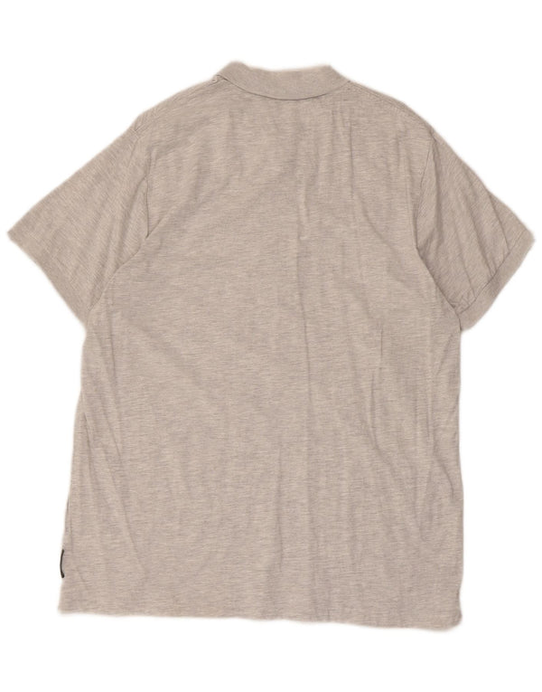 French Connection Polo Shirt til mænd 2XL Grå Bomuld