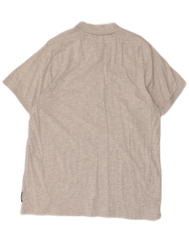 French Connection Polo Shirt til mænd 2XL Grå Bomuld