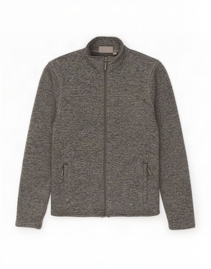 Mountain Warehouse Herre træningsdragt Topjakke XL Grå Flecked Polyester
