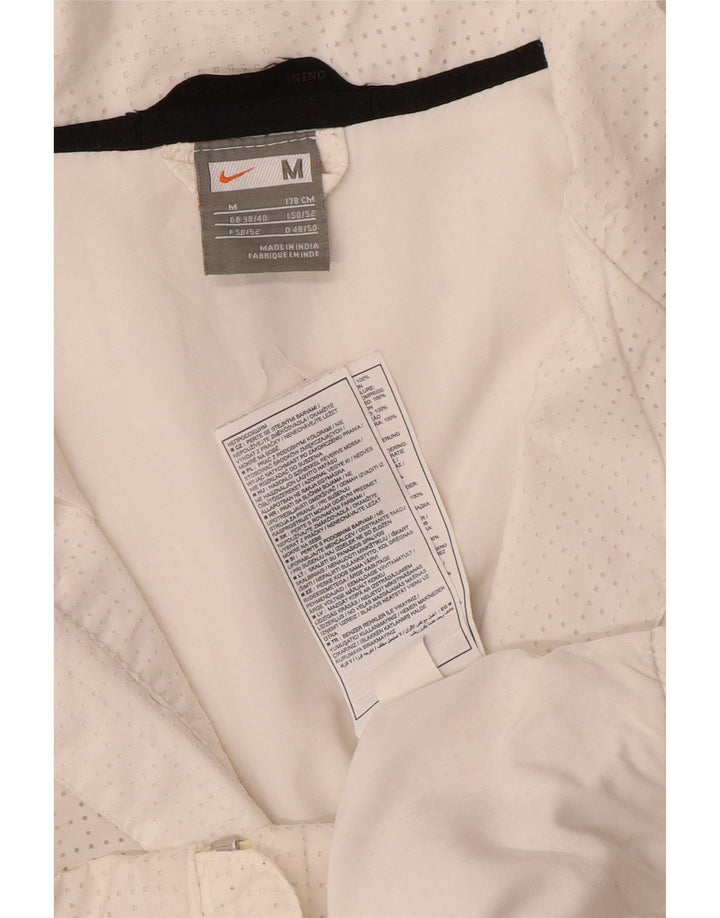 Nike Juventus træningsdragt topjakke til mænd UK 38/40 Medium White Polyester