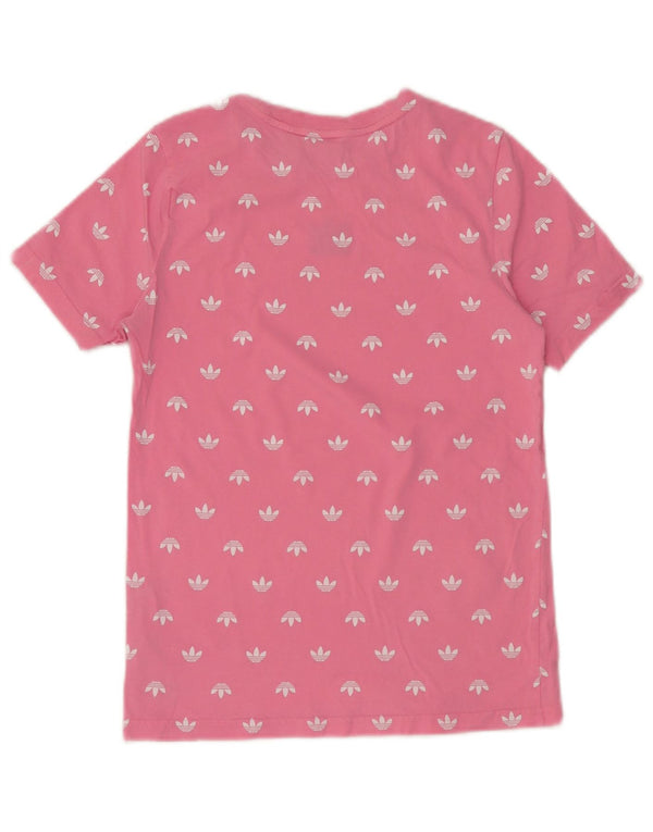 Adidas piger grafisk t-shirt top 12-13 år Pink bomuld