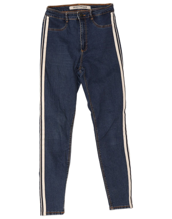 Zara Dame Trafaluc Skinny Jeans EU 38 Small W28 L26 Blå Bomuld