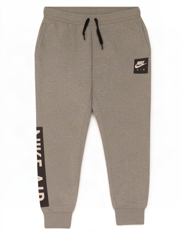 Nike Herre grafisk træningsdragt Bukser Joggers Large Grå Colourblock Bomuld
