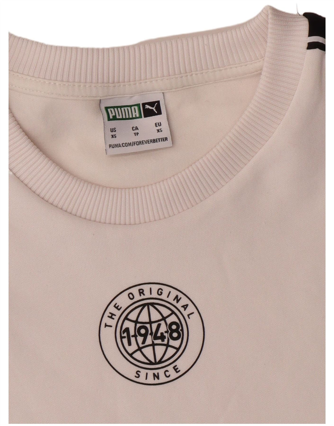 PUMA Sweatshirt til mænd XS Hvid polyester