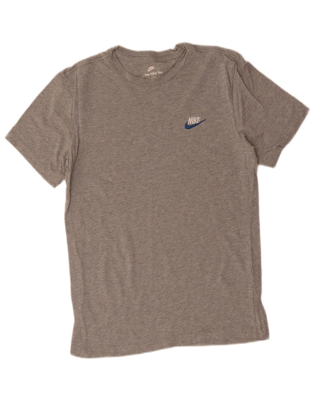 NIKE T-shirt top til mænd, lille grå bomuld