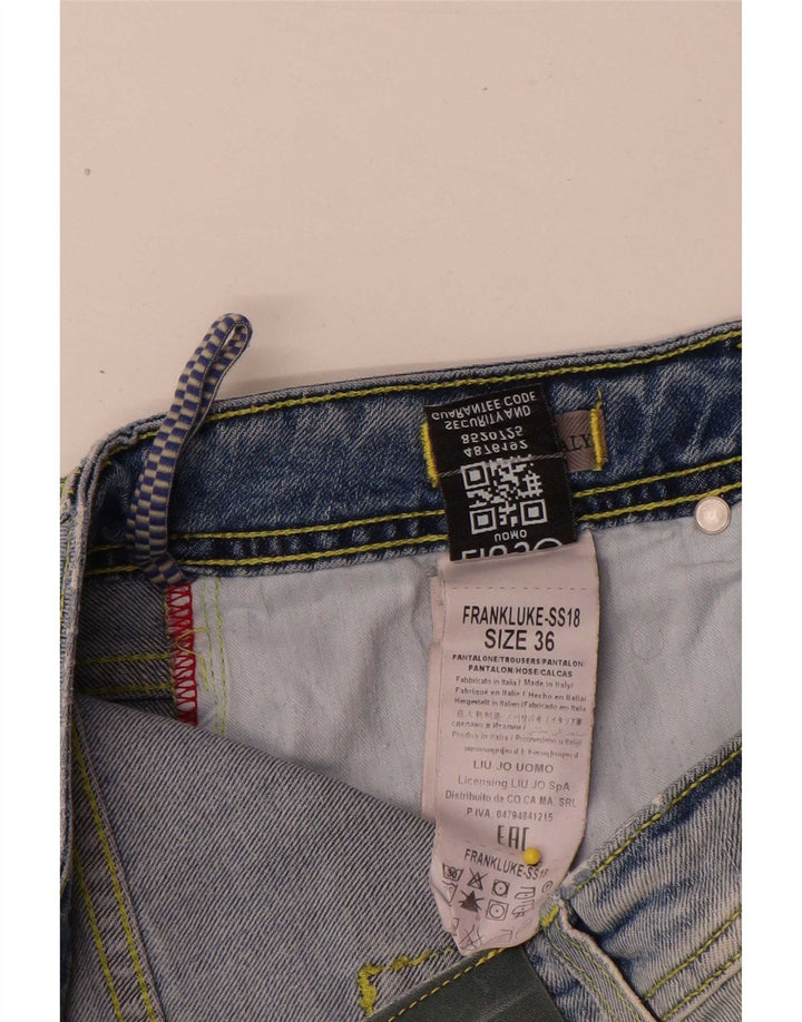 Liu Jo Slim Jeans til mænd W32 L32 blå bomuld
