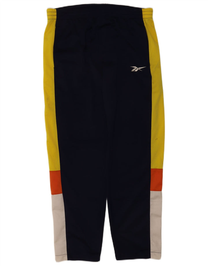 REEBOK Træningsdragt bukser til mænd Medium Navy Blue Colourblock Polyester