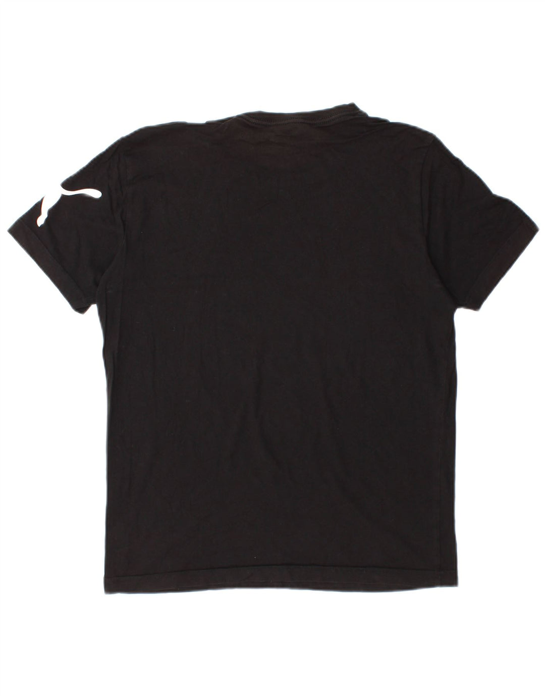 Puma Herre Grafisk T-Shirt Top Lille Sort