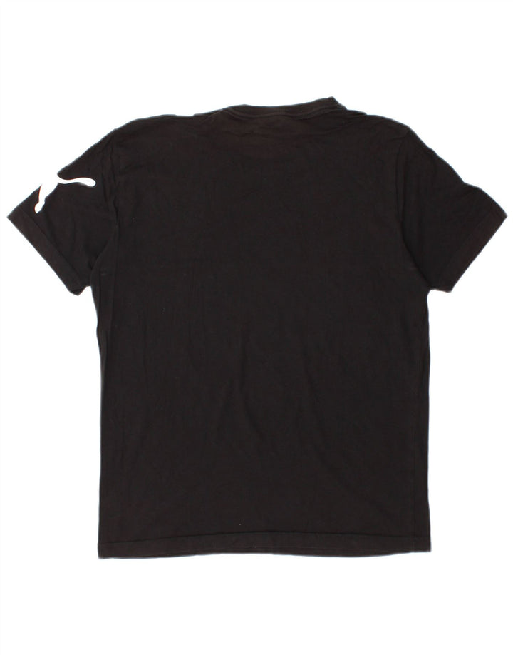 Puma Herre Grafisk T-Shirt Top Lille Sort