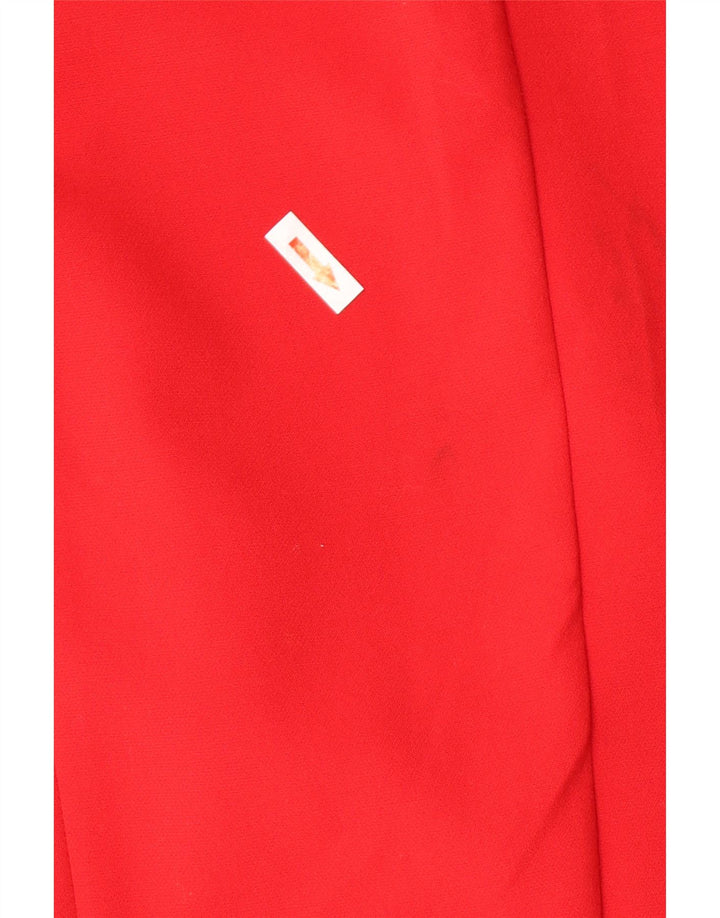 Marks & Spencer Womens Sheath Dress UK 14 Large Red Polyester