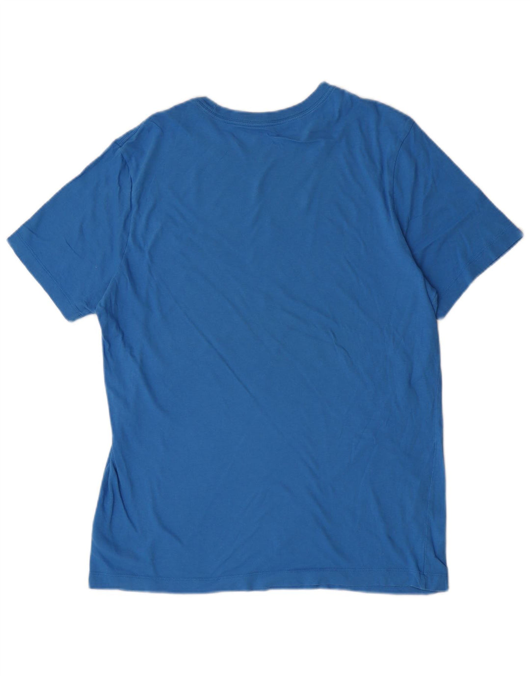 Nike grafisk T-shirt top til mænd, stor blå bomuld