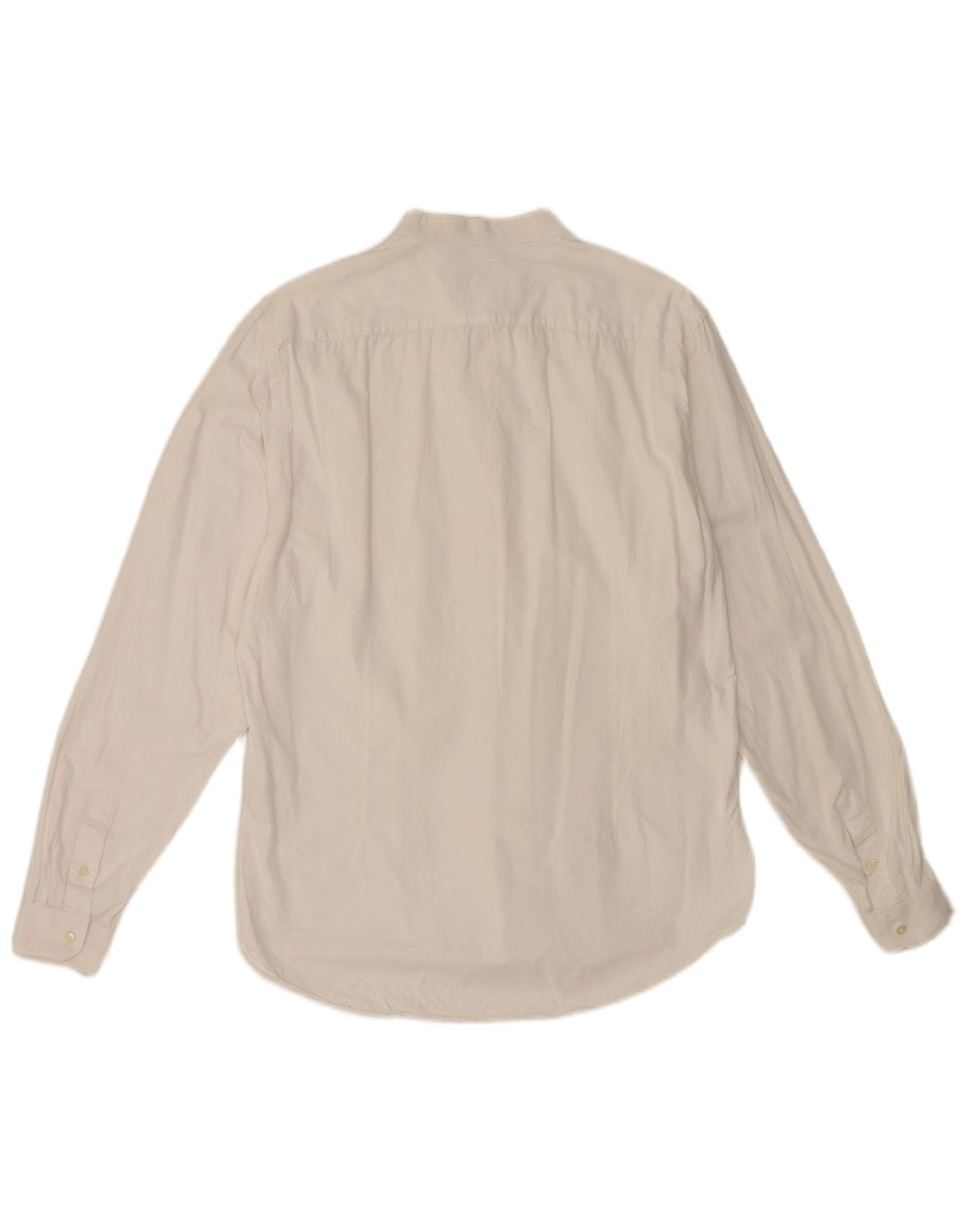 Zara Herre Slim Fit Shirt XL Hvid Bomuld