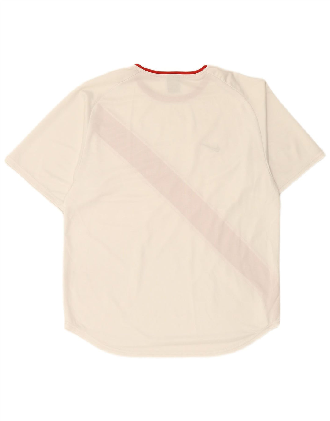 NIKE Herre T-shirt Top Medium White Colourblock
