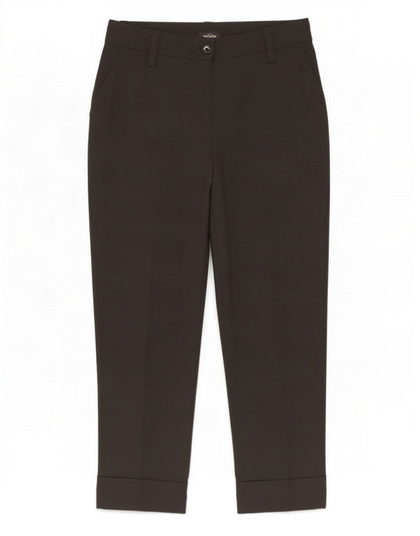 Massimo Dutti Dame tilspidsede Casual Bukser EU 40 Medium W30 L28 Sort