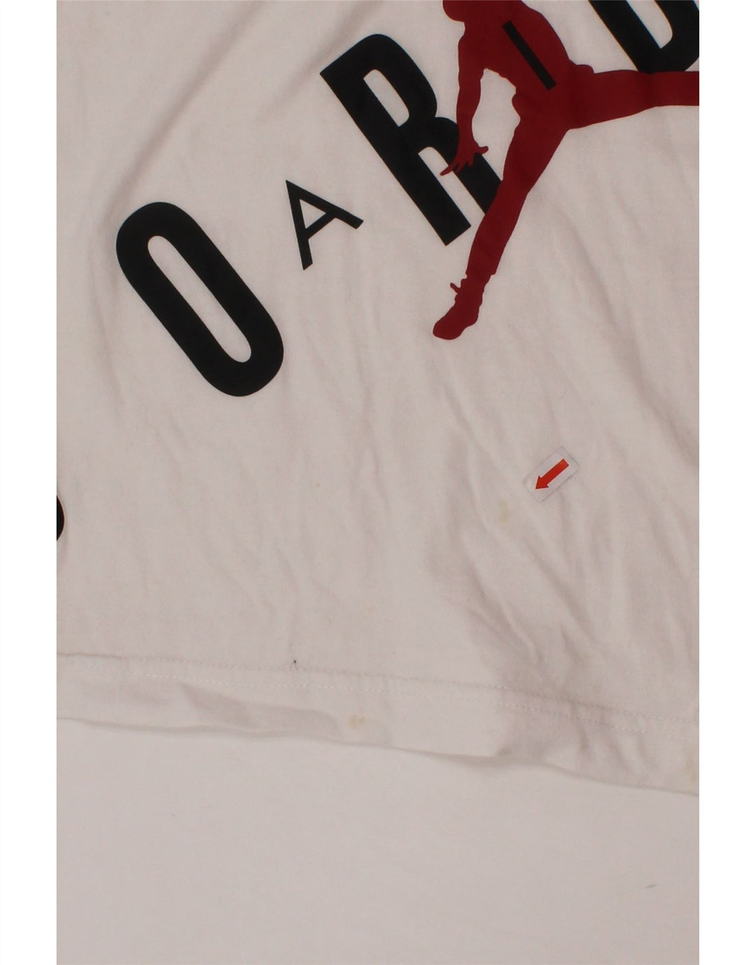 JORDAN Drenge Grafisk T-Shirt Top 10-11 år Medium Hvid