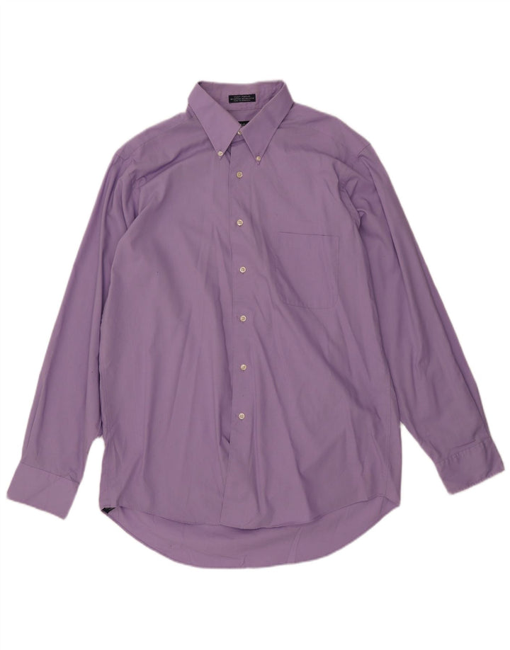IZOD Herreskjorte str. 16 Large Lilla Bomuld