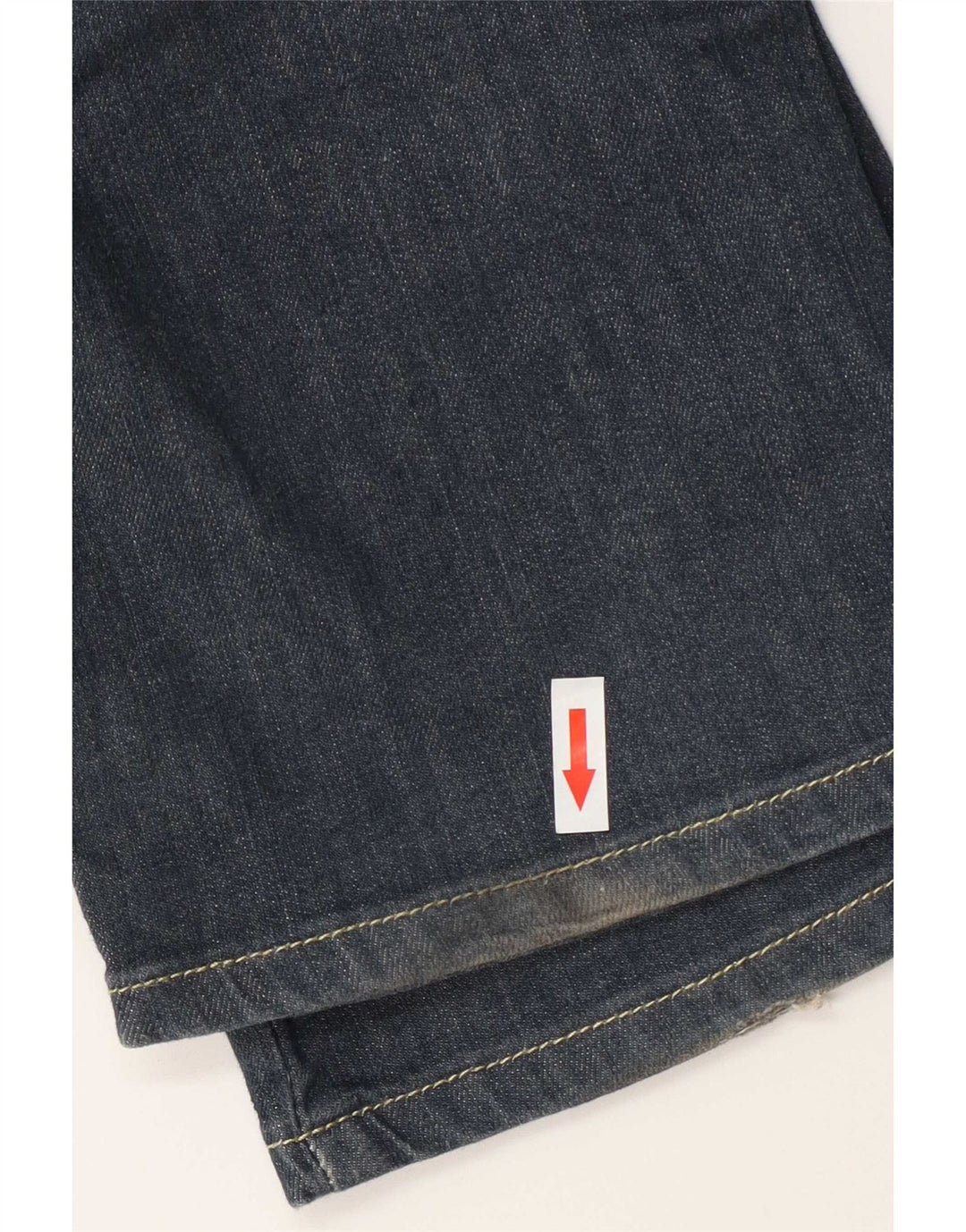 Levi's lige jeans til kvinder W26 L32 marineblå bomuld