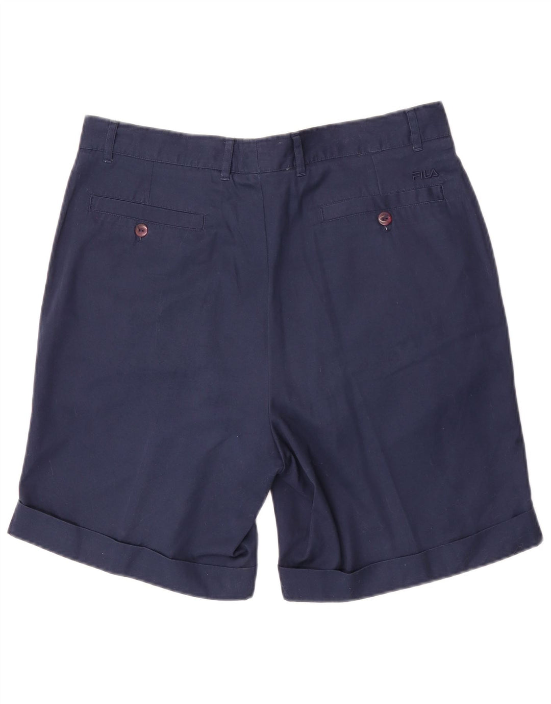 Fila chinoshorts til kvinder W34 store marineblå bomuld