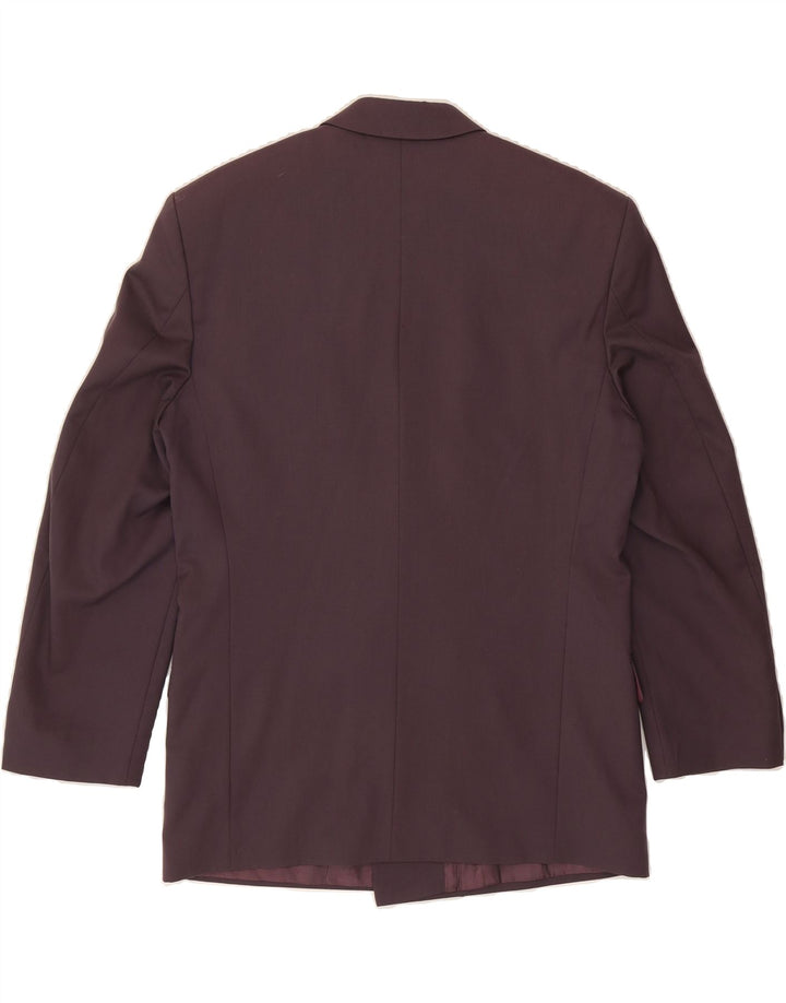 ANGELO LITRICO Womens Double Breasted Blazer Jacket IT 48 XL Burgundy Vintage Angelo Litrico and Second-Hand Angelo Litrico from Messina Hembry 