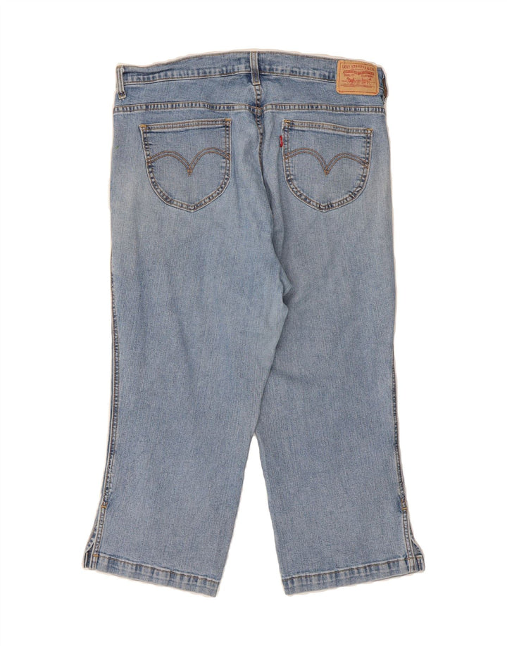 LEVI'S Womens Classic Capri Jeans US 20 3XL W38 L26 Blue Cotton Vintage Levi's and Second-Hand Levi's from Messina Hembry 