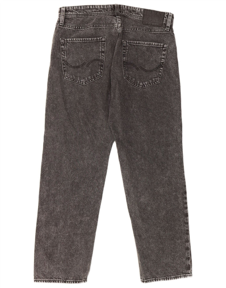 Jack & Jones Herre tilspidsede jeans W33 L30 Grå bomuld