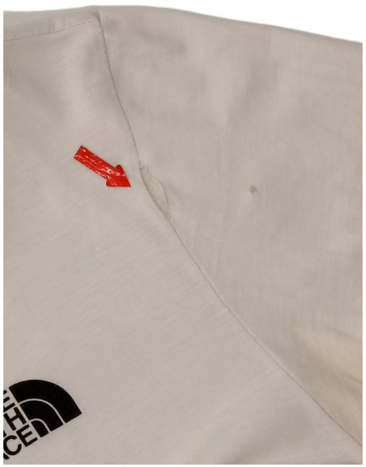 The North Face T-shirt top mellem hvid bomuld til kvinder