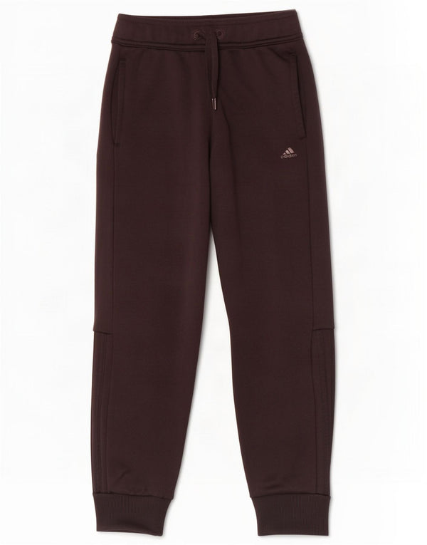 Adidas Drenge Træningsdragt Bukser Joggers 11-12 År Sort Polyester