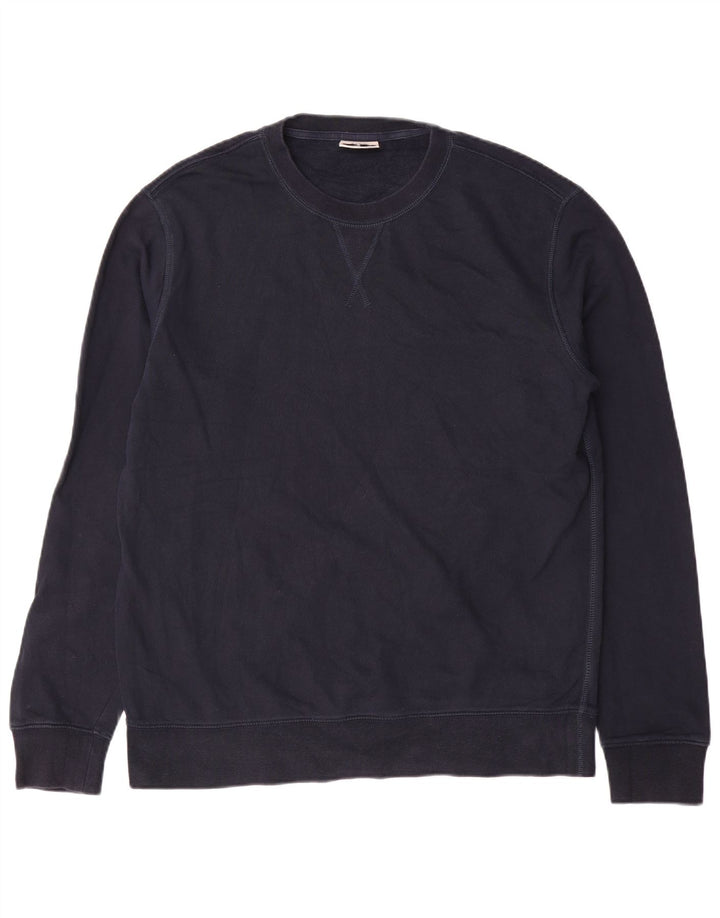 Marks & Spencer Sweatshirt til mænd Stor marineblå bomuld