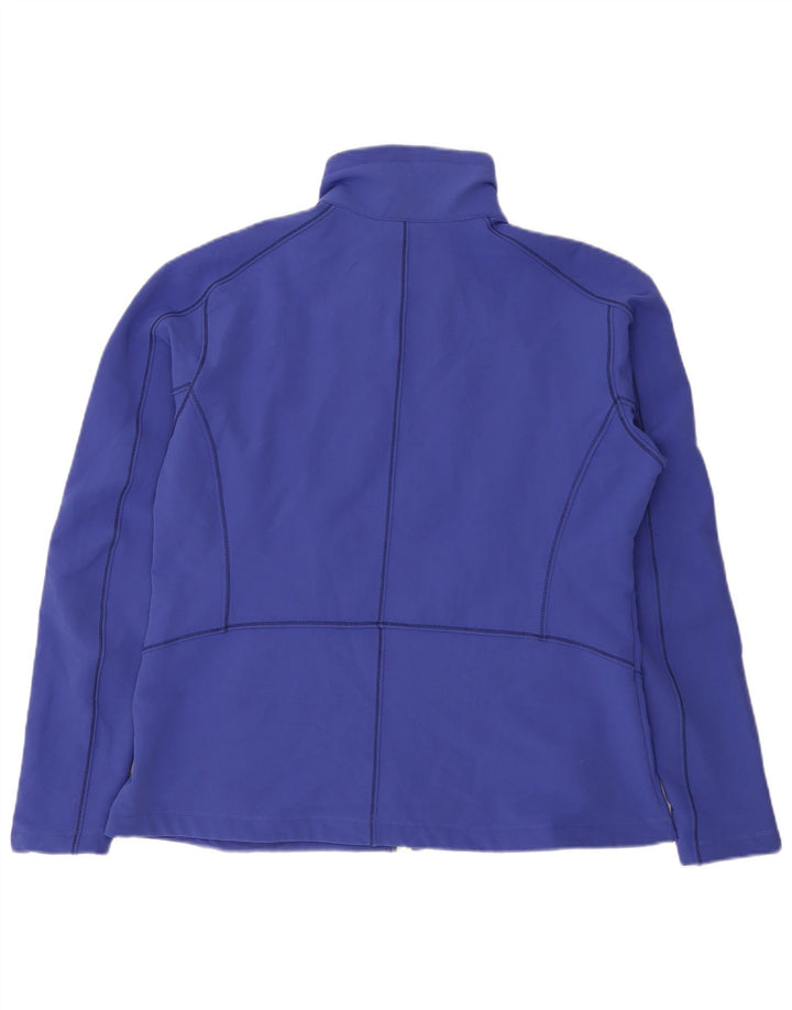 Columbia træningsdragt topjakke til kvinder UK 18 XL blå polyester
