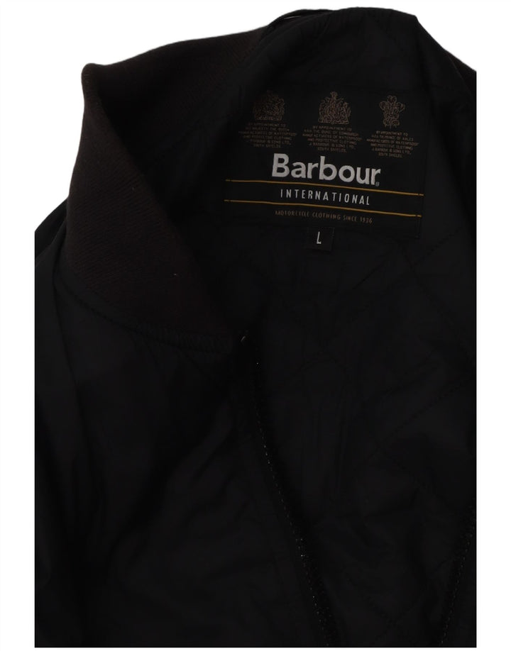 Barbour Herre Windbreaker Coat UK 40 Large Navy Blue