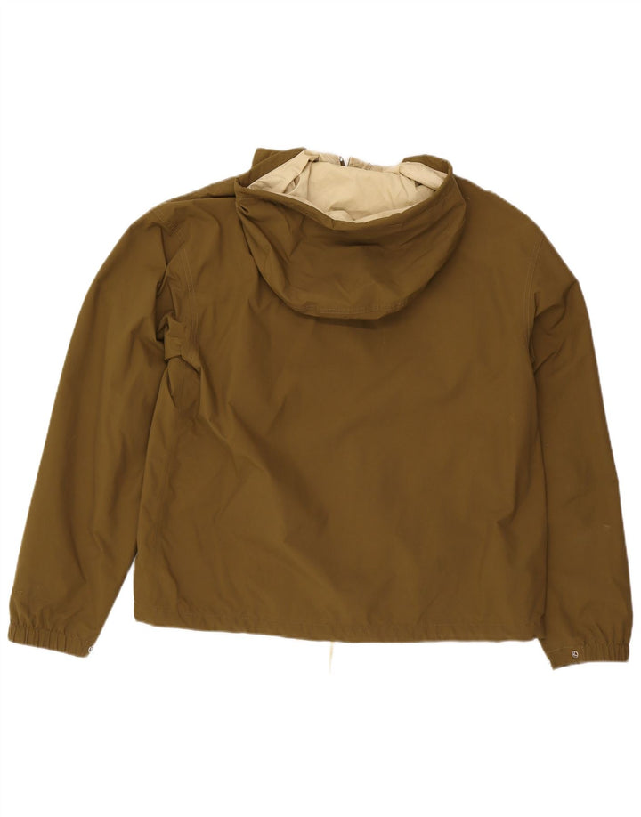 The North Face Herre Hætte Skijakke UK 38 Medium Khaki Nylon