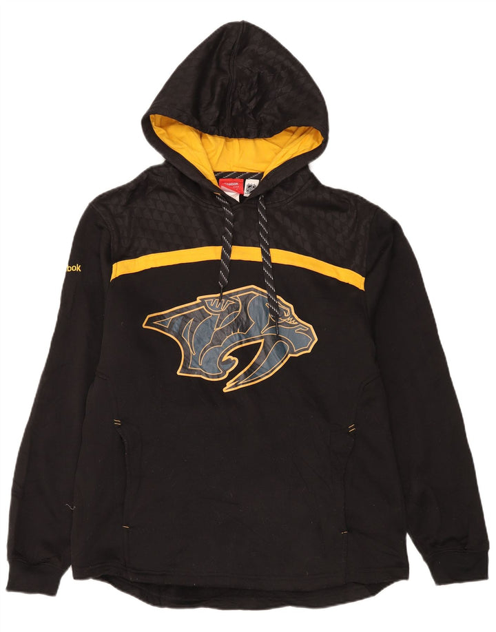 Reebok Herre Nashville Predators Hættetrøje Jumper Medium Sort Colourblock